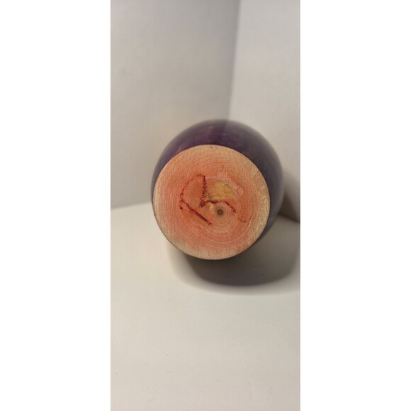 VTG Russian Nesting Dolls,  Set of 7 Dolls Hand Painted Wooden  Delicate - Picture 3 of 6